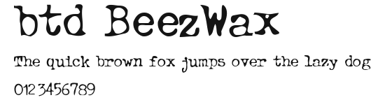 btd BeezWax Preview