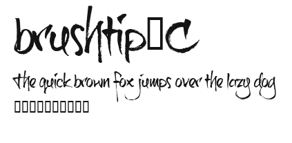 brushtip-C.ttf