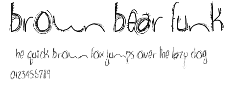brown bear funk.ttf