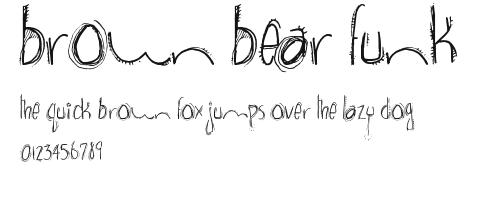 brown bear funk.ttf