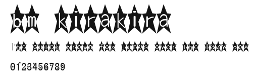 bm kirakira.ttf