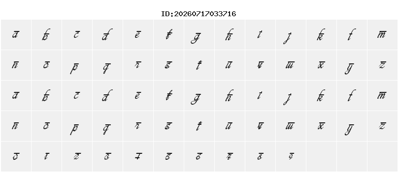 Character Map