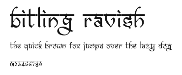 bitling ravish.ttf