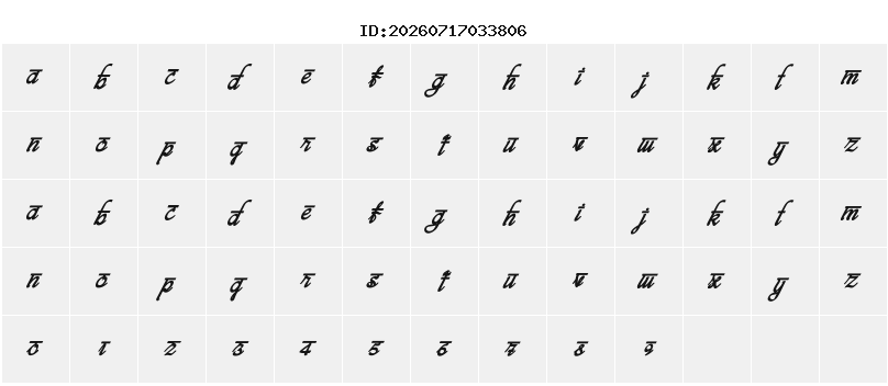 Character Map
