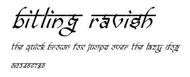 bitling ravish.ttf