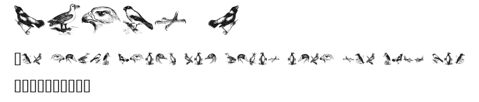birds a.ttf
