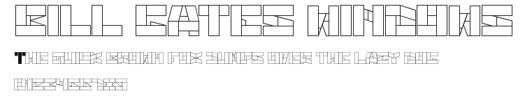 bill gates windows.ttf