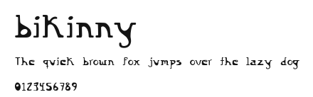 bikinny.ttf