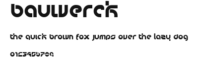 bauwerck.ttf