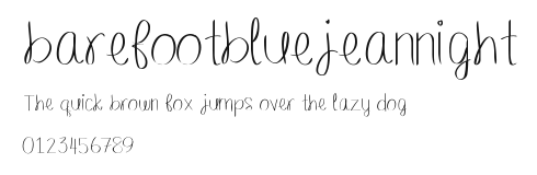 barefootbluejeannight.ttf