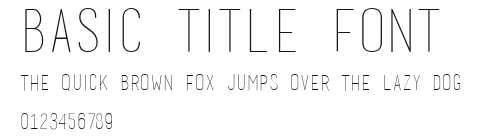 basic title font.ttf