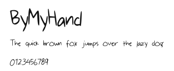 ByMyHand.ttf