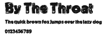 By The Throat.ttf