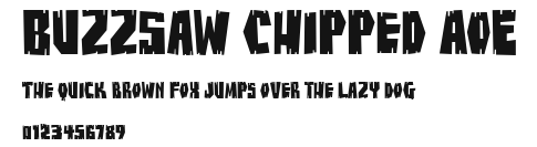 BuzzSaw Chipped AOE.ttf