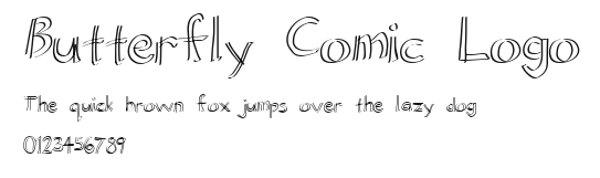 Butterfly Comic Logo.ttf