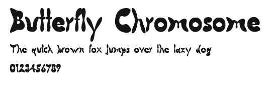 Butterfly Chromosome.ttf