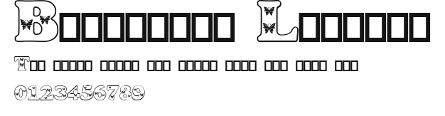 Butterfly Letters.ttf