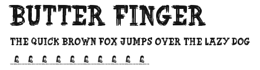 Butter Finger .ttf