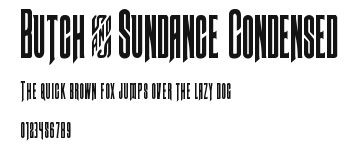Butch & Sundance Condensed.ttf