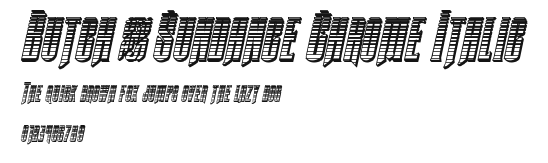 Butch & Sundance Chrome Italic.ttf