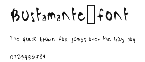 Bustamante_font.ttf