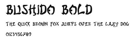 Bushido Bold.ttf
