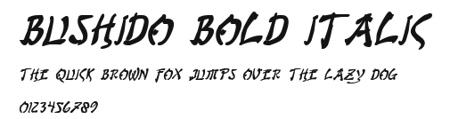 Bushido Bold Italic.ttf