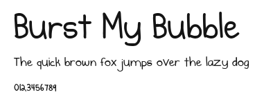 Burst My Bubble.ttf