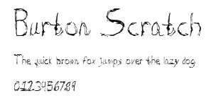 Burton Scratch.ttf