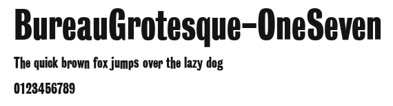 BureauGrotesque-OneSeven.ttf