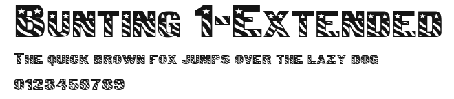 Bunting 1-Extended.ttf