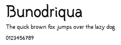 Bunodriqua.ttf