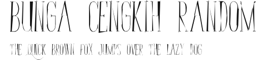 Bunga Cengkih Random.ttf