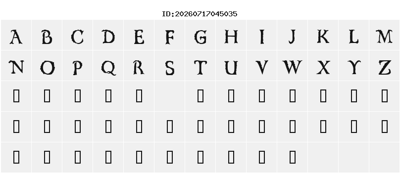 Character Map