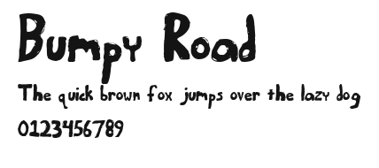 Bumpy Road.ttf