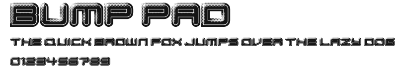 Bump Pad.ttf
