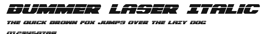 Bummer Laser Italic.ttf