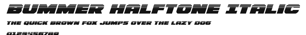 Bummer Halftone Italic.ttf