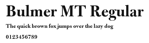 Bulmer MT Regular.ttf