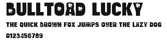 Bulltoad Lucky.ttf