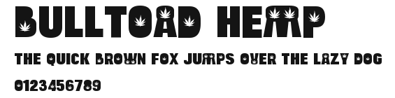 Bulltoad Hemp.ttf