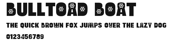 Bulltoad Boat.ttf