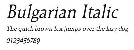 Bulgarian Italic.ttf