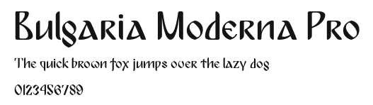 Bulgaria Moderna Pro.otf