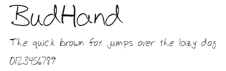 BudHand.ttf