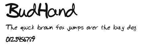 BudHand.ttf