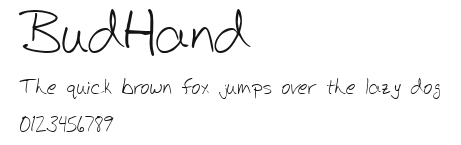 BudHand.ttf
