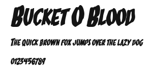 Bucket O Blood Preview