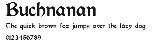 Buchnanan Preview