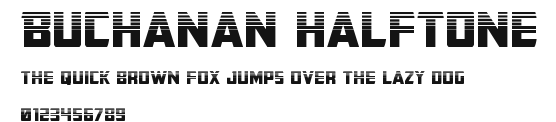 Buchanan Halftone Preview